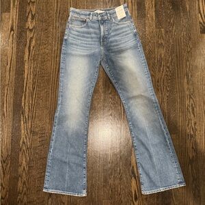 Madewell Light Blue Flare Jeans BNWT